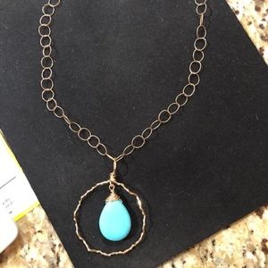 Mark Edge turquoise necklace